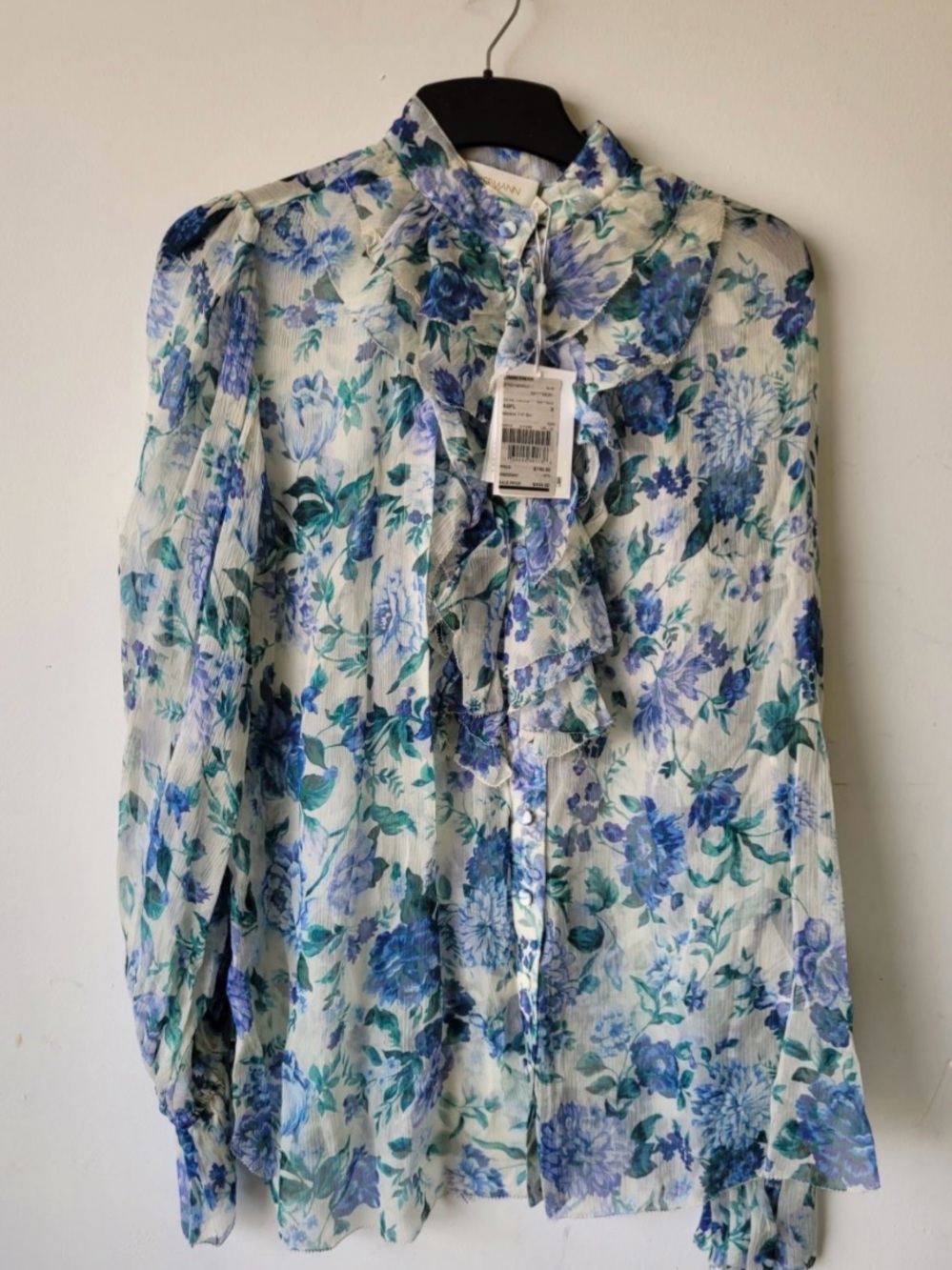 Zimmermann Moncur Frill Blouse